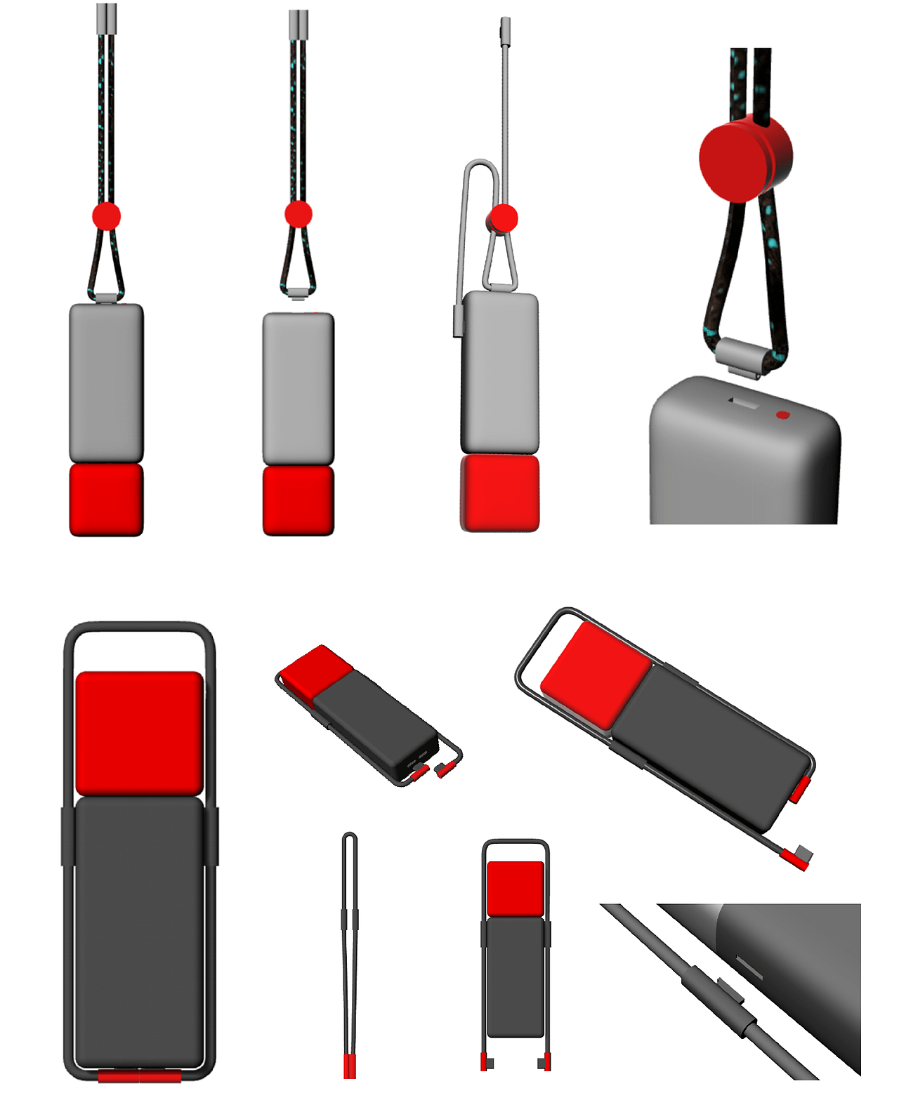 1+1+1充电宝是如何炼成的？｜闪极SHARGE x佳简几何（图ZMzc0NTI2MDY4） - 电子产品 - 站酷设计师佳简几何工业设计原创素材 - 站酷ZCOOL