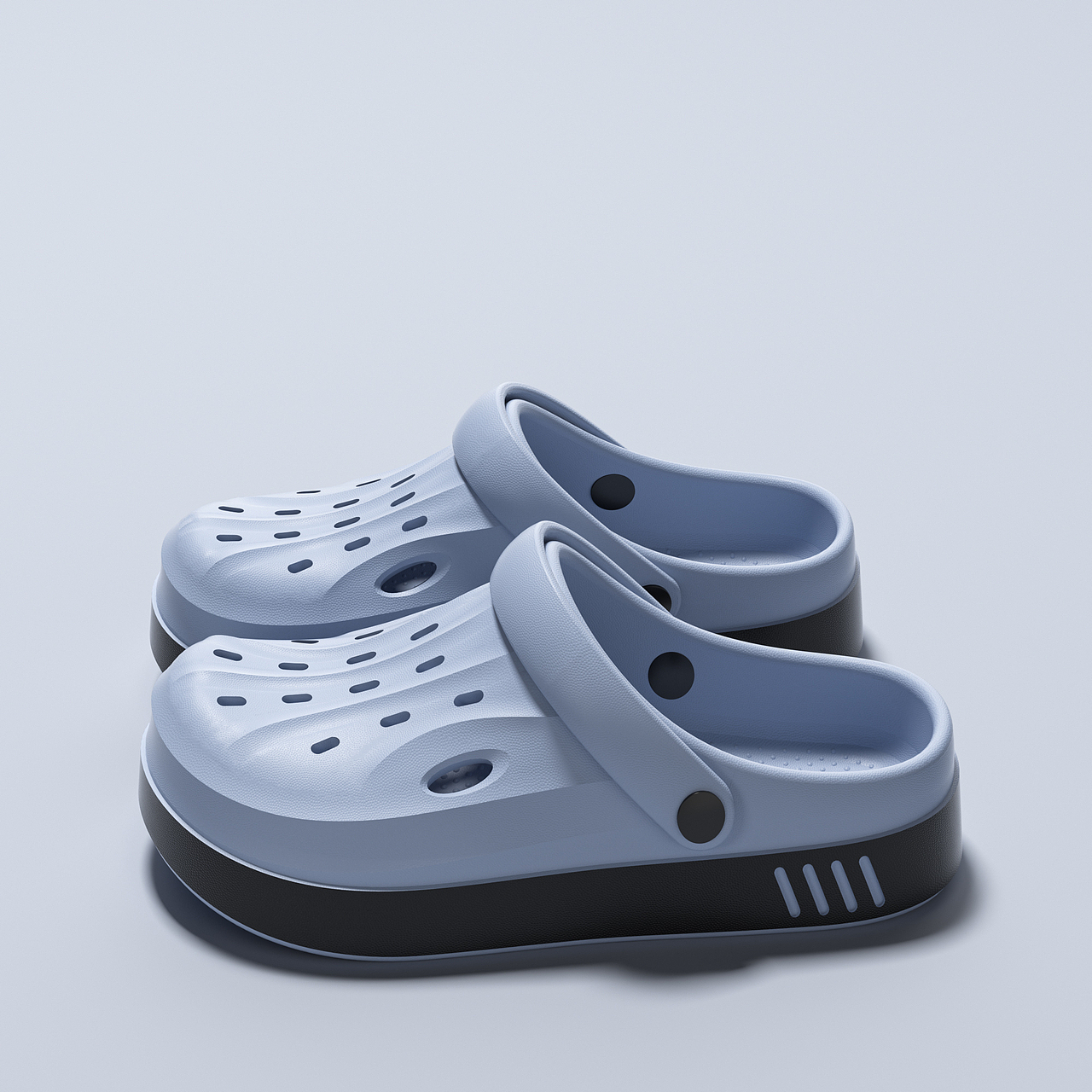 EVA拖鞋3D建模渲染（图ZMzc0NTI5ODYw） - 场景 - 站酷设计师谎画原创素材 - 站酷ZCOOL