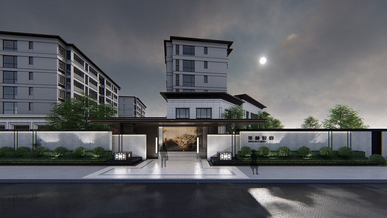 某售楼部景观设计