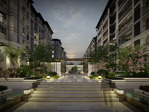 龙泉某小区景观设计
