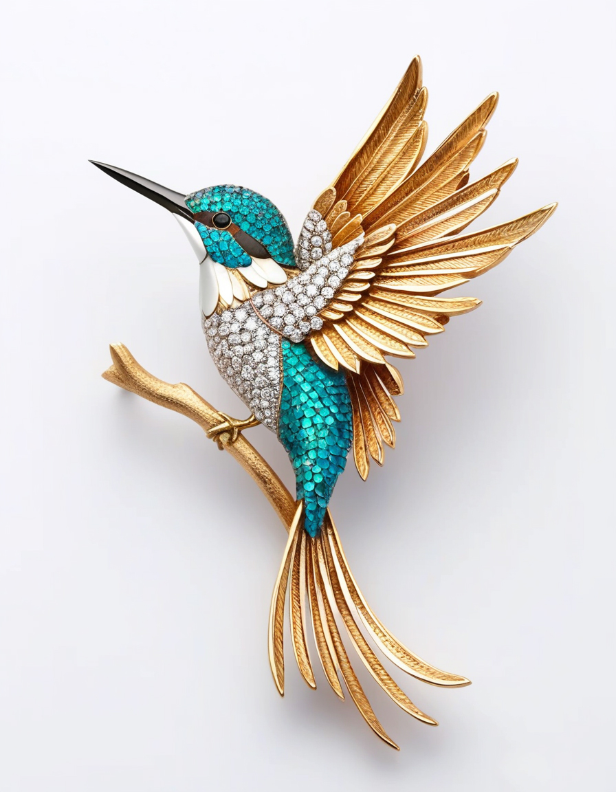 AI珠宝绘画设计欣赏