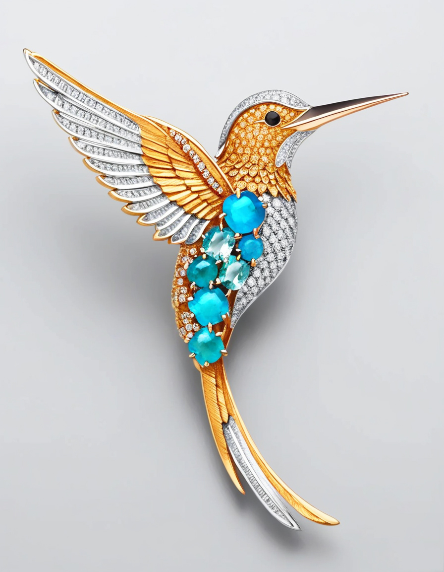 AI珠宝绘画设计欣赏