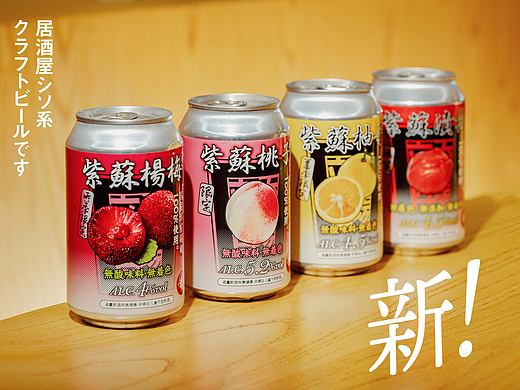 立吞酿造 日式酒场系列 精酿啤酒包装设计