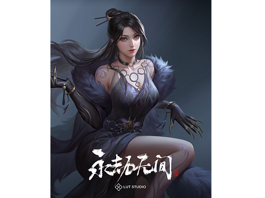 永街无间玉玲珑（个人主页-ZNjkyMjUwMTY=） - 游戏原画 - 站酷设计师鹿田原创素材 - 站酷ZCOOL