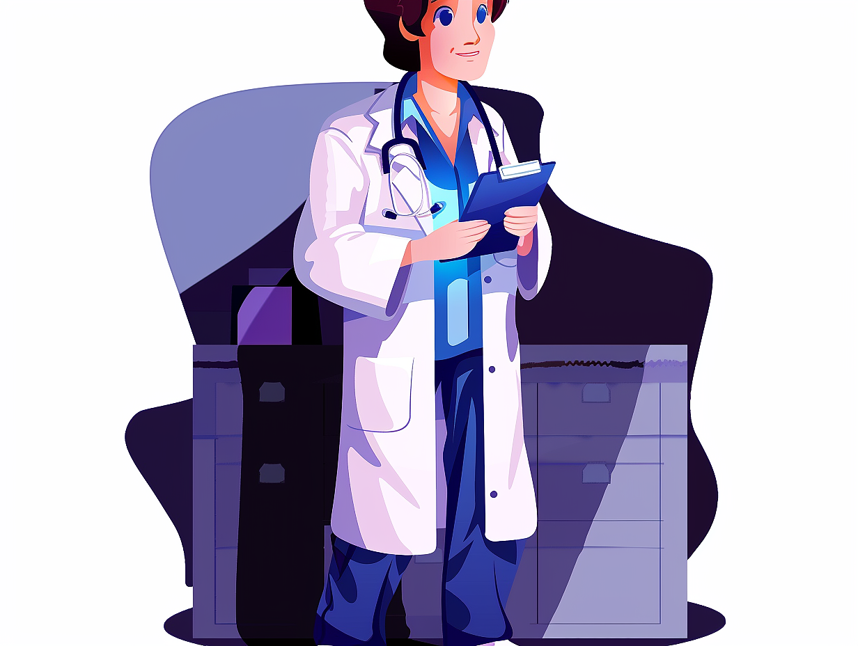 免抠图,医疗素材分享,插图,海报公众号