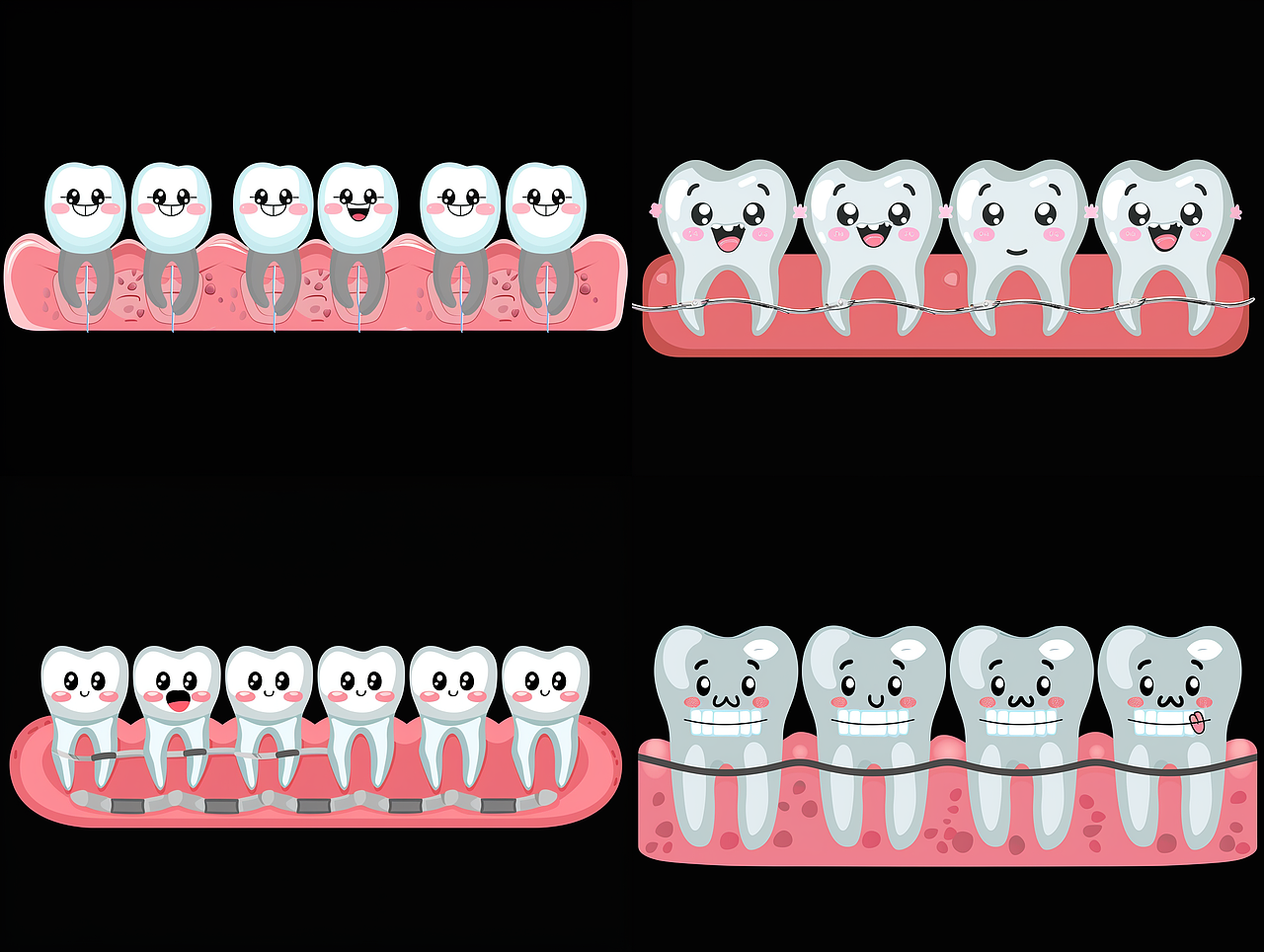 免抠图,医疗素材分享,插图,海报公众号