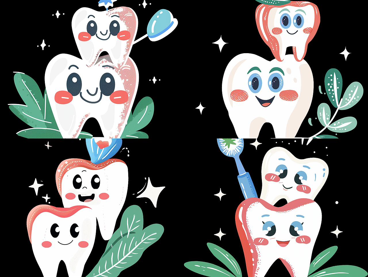 免抠图,医疗素材分享,插图,海报公众号