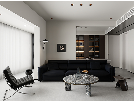 刪繁就簡，極簡黑白（個人主頁-ZNjkyMjcyMjQ=） - 家裝設(shè)計 - 站酷設(shè)計師菠蘿包Vv原創(chuàng)素材 - 站酷ZCOOL