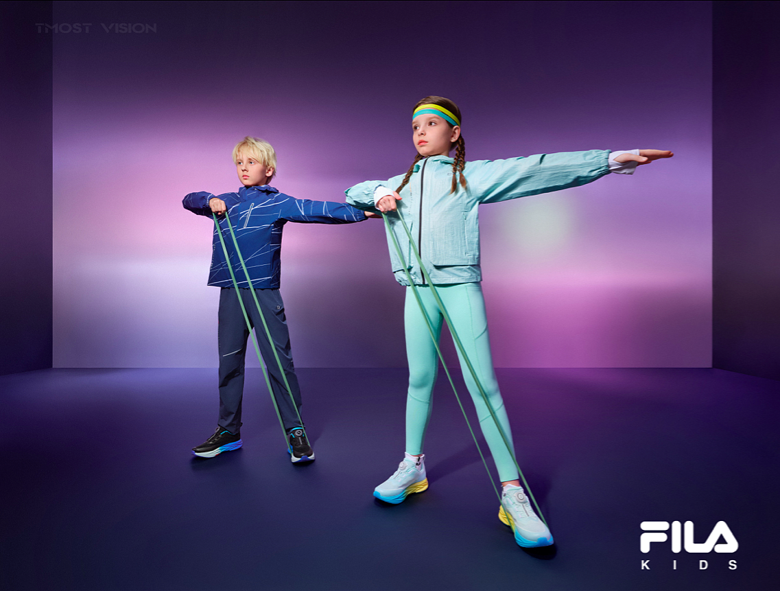 FILA x TMOST | FILAKIDS综训系列形象大片分享