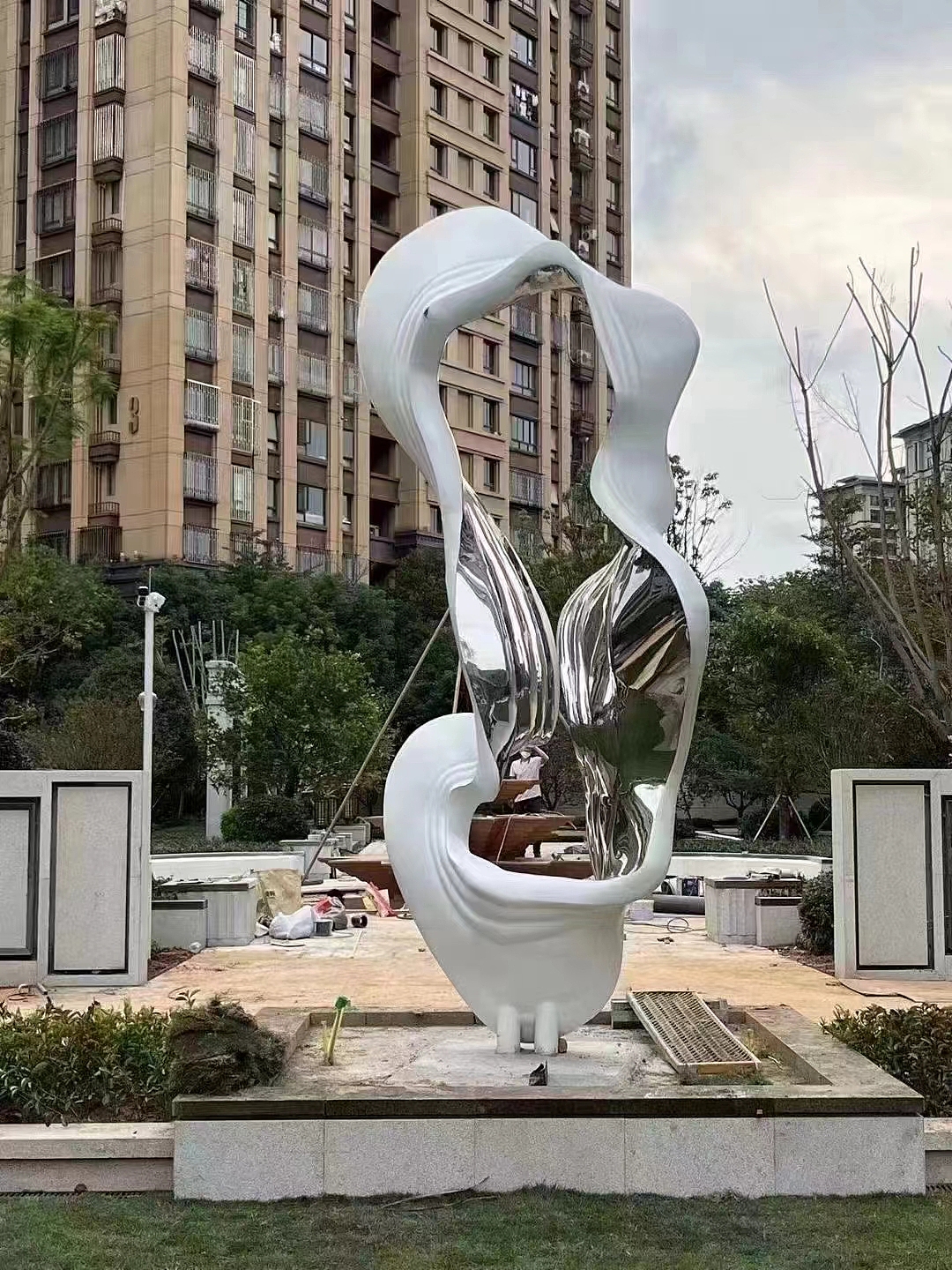 校园文化主题雕塑不锈钢艺术作品抽象雕塑