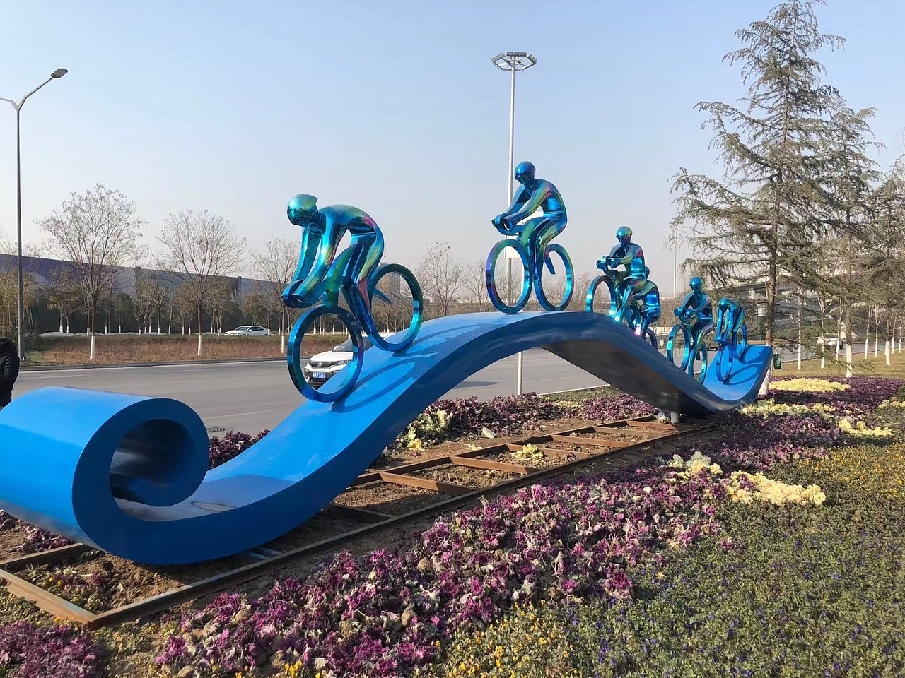 校园文化主题雕塑不锈钢艺术作品抽象雕塑