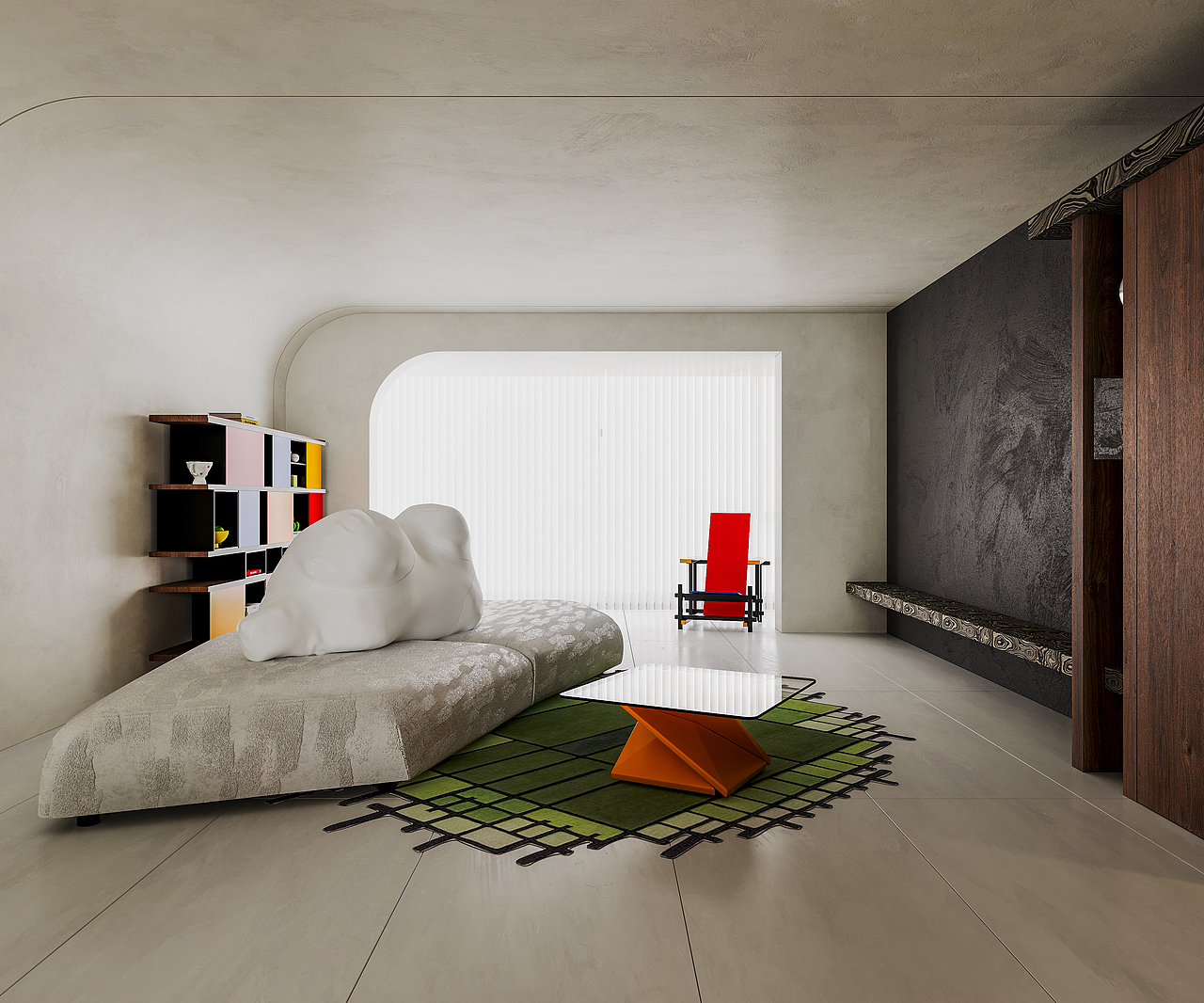 舍于 | 原创 点缀蒙德里安的故事