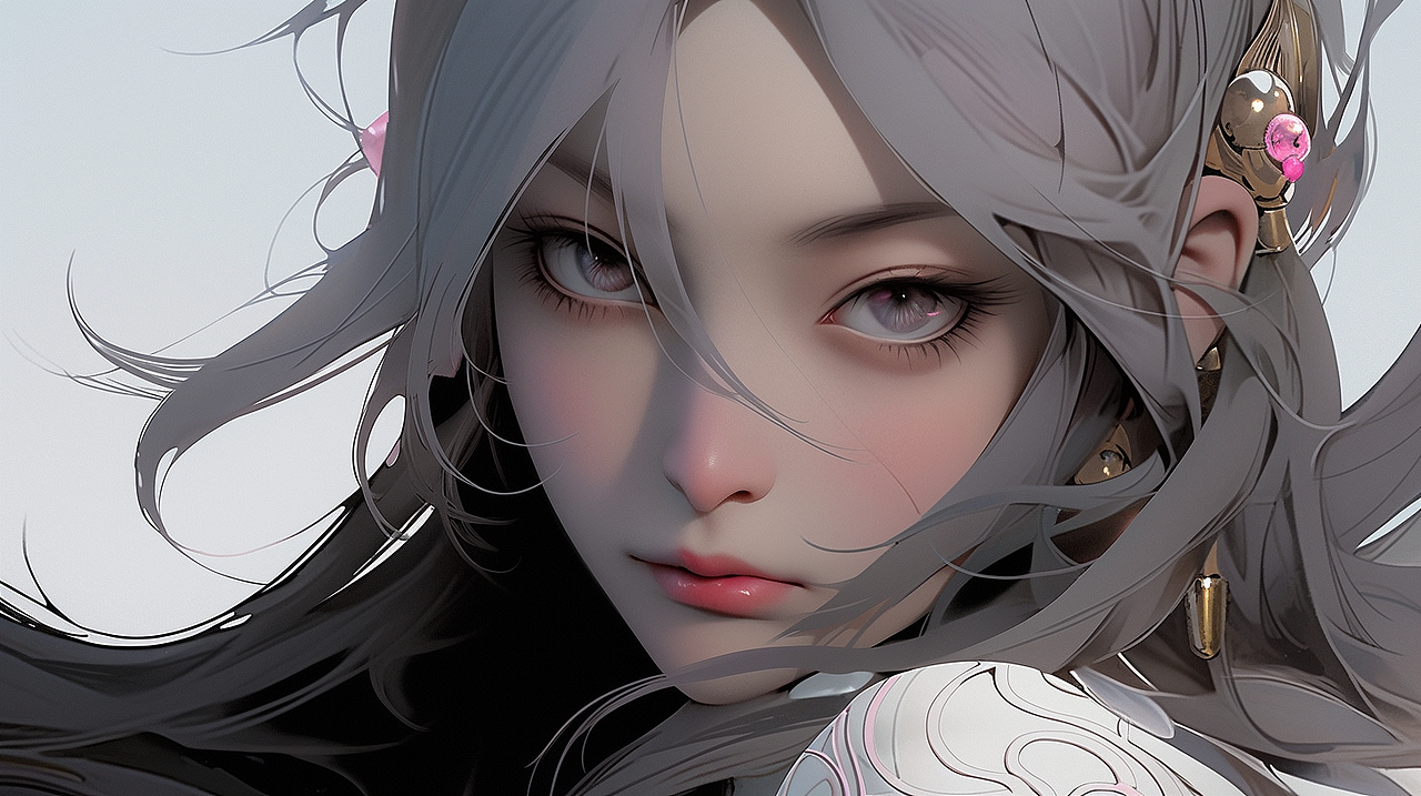 AI绘画 暗黑武侠 玄幻 游戏角色 东方暗黑角色 壁纸