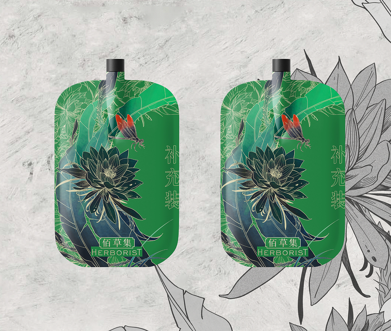 华韵佰草·佰草集27周年纪念礼盒设计