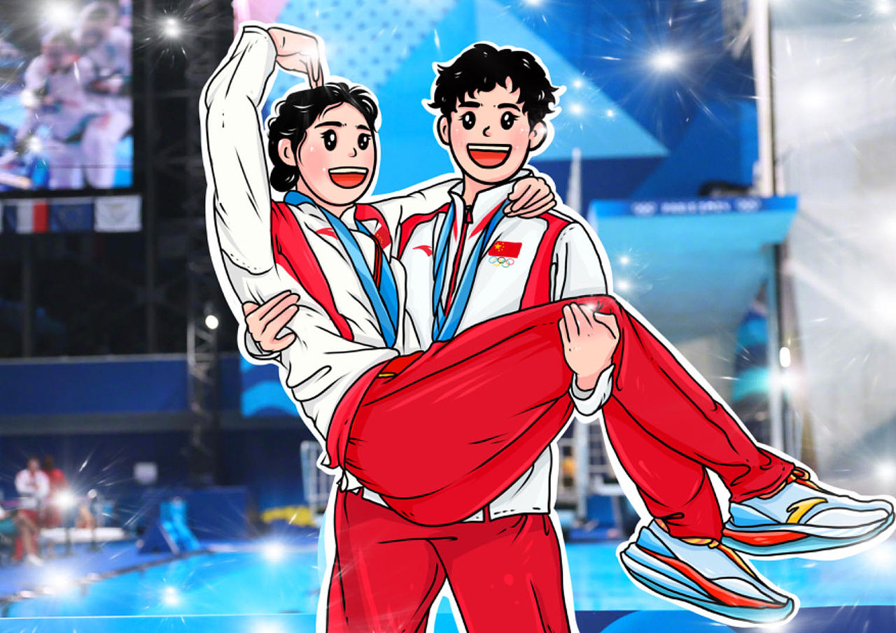 2024巴黎奥运插画合集（一）（图ZMzc0NjIxMjA4） - 商业插画 - 站酷设计师嘛啦个巴子原创素材 - 站酷ZCOOL