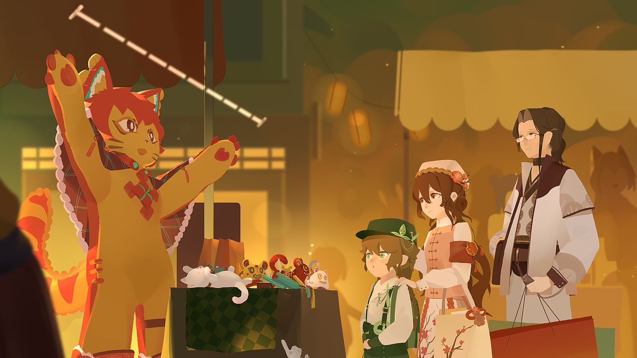 中国古典玩具的插画创作——《稚·趣》