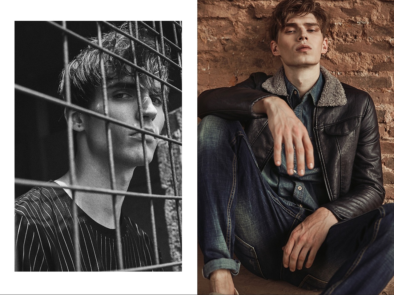 摄影制片：#品牌男装大片，全案策划拍摄