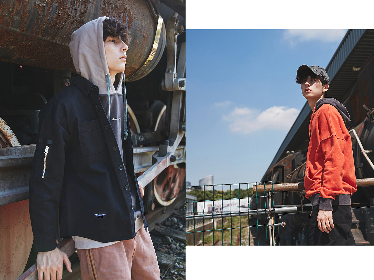 摄影制片：#品牌男装大片，全案策划拍摄