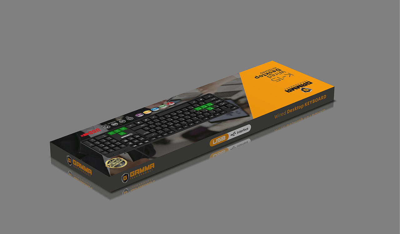 出口鼠标键盘包装设计