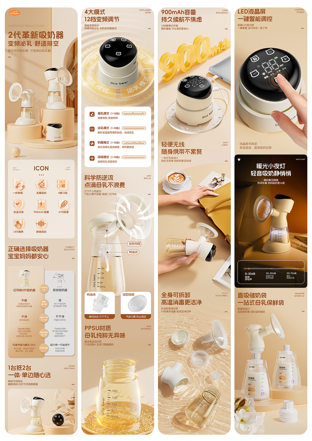 母婴品类小家电详情（图ZMzc0NjQ2MTM2） - 产品 - 站酷设计师LiZey原创素材 - 站酷ZCOOL