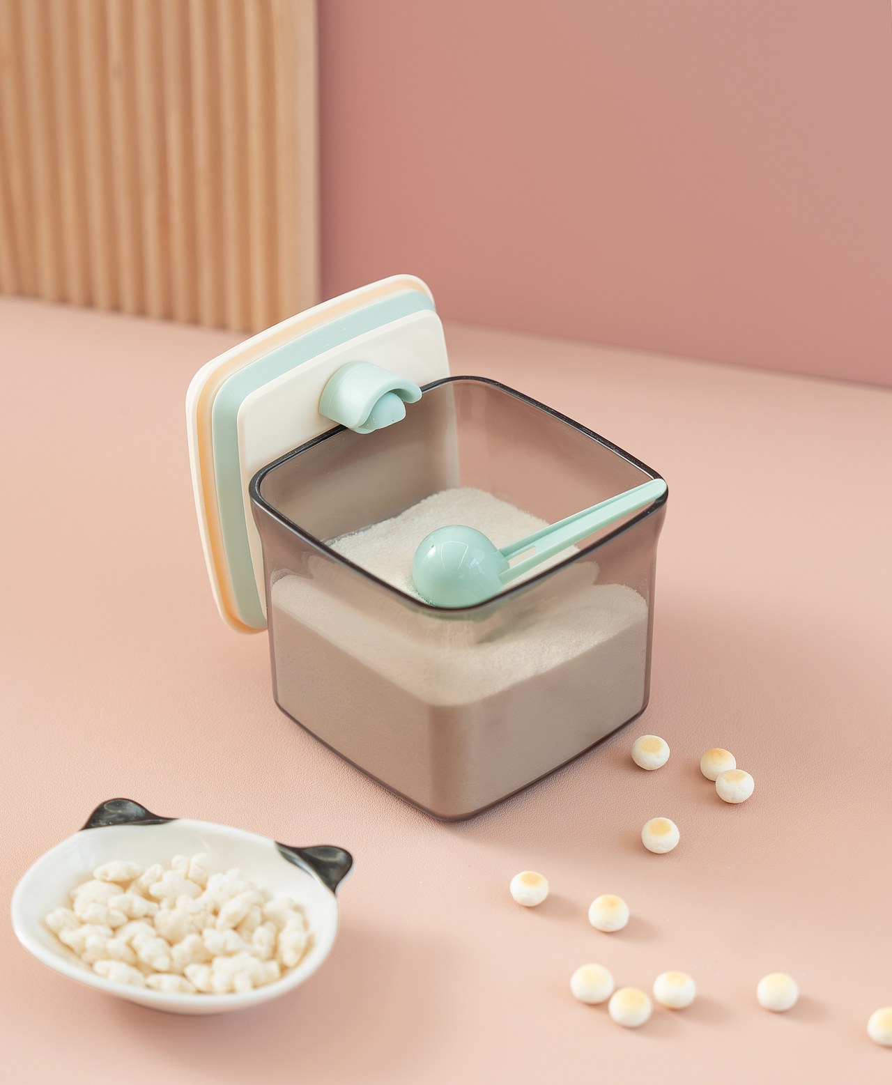 按压密封罐母婴场景-创意拍摄