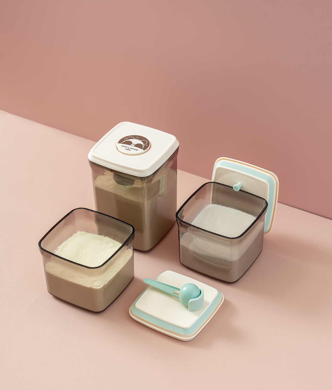 按压密封罐母婴场景-创意拍摄