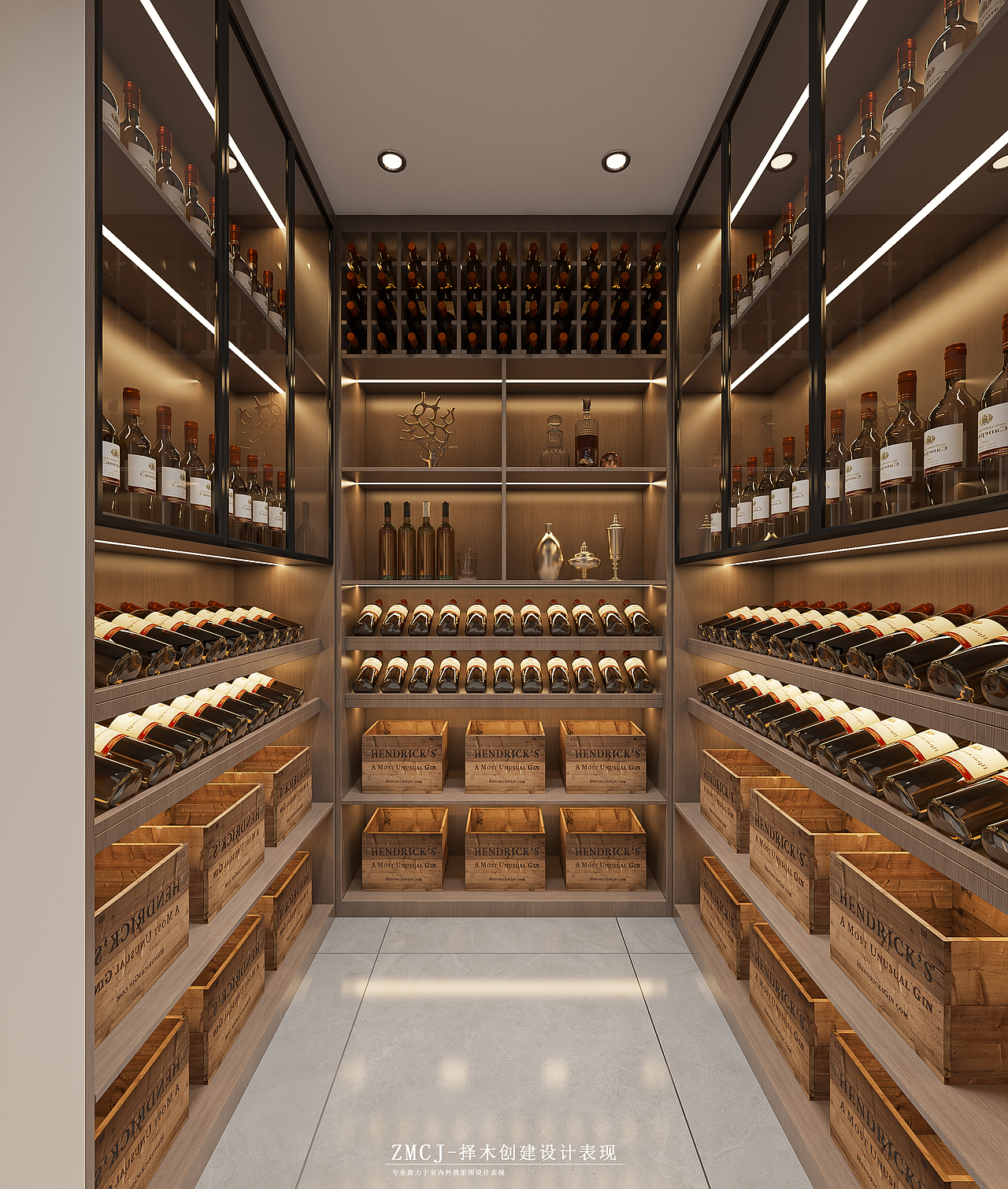 现代风格别墅案例—择木创建新晨效果图（图ZMzc0NjUwNTQw） - 家装设计 - 站酷设计师择木新晨效果图原创素材 - 站酷ZCOOL