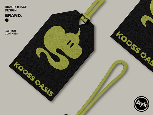 KOOSS OASIS服饰品牌LOGO设计｜潮牌 时装｜LOGOVI设计