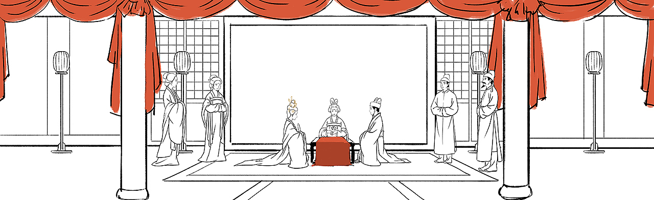 江南水乡婚礼国风动画（图ZMzc0NjUzOTAw） - 动画片 - 站酷设计师中国风动画原创素材 - 站酷ZCOOL