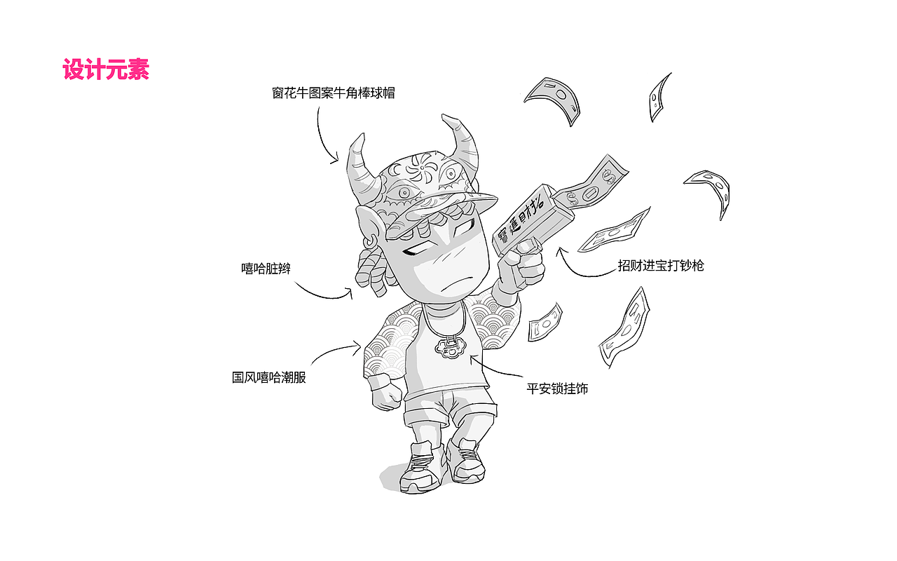 为爱玛做的一系列插画设计