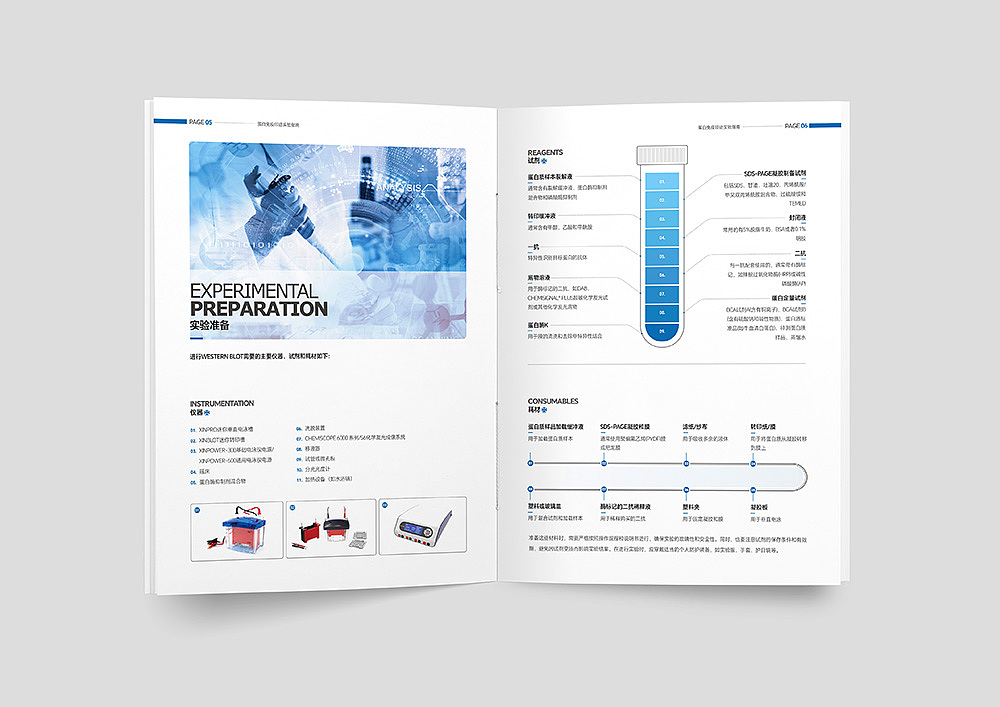企业画册 宣传手 册实验指南画册 产品手册设计（图ZMzc0NjU4NTE2） - 书籍/画册 - 站酷设计师品一视觉设计原创素材 - 站酷ZCOOL