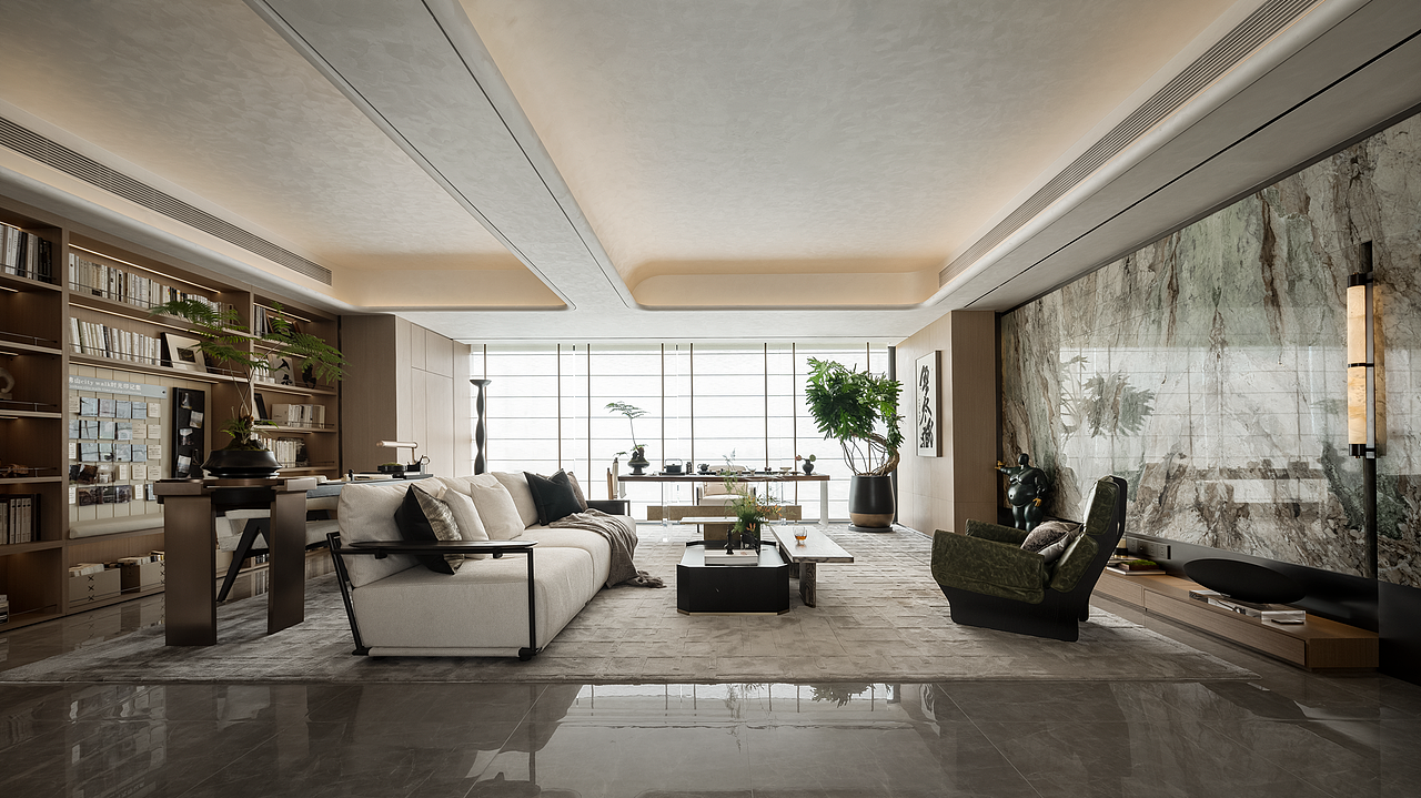 VANKE万科×GNU:含蓄美学构造宽境人文“大宅”气韵