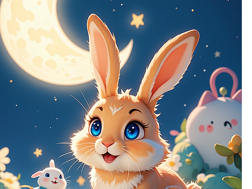 仙国兔子的追梦之旅（个人主页-ZMzYxODM2MzY=） - AI作品 - 站酷设计师乃恩三子原创素材 - 站酷ZCOOL