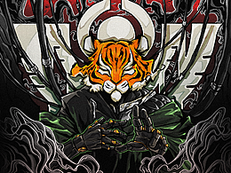 插畫分享丨-虎- 專輯封面