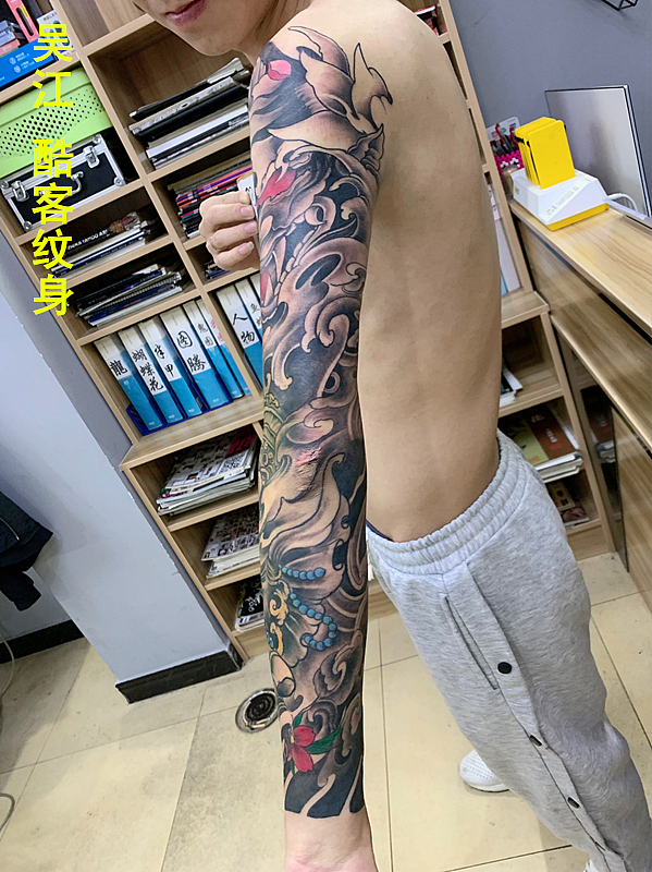老传统#纹身店#手稿#纹身师#吴江酷客纹身
