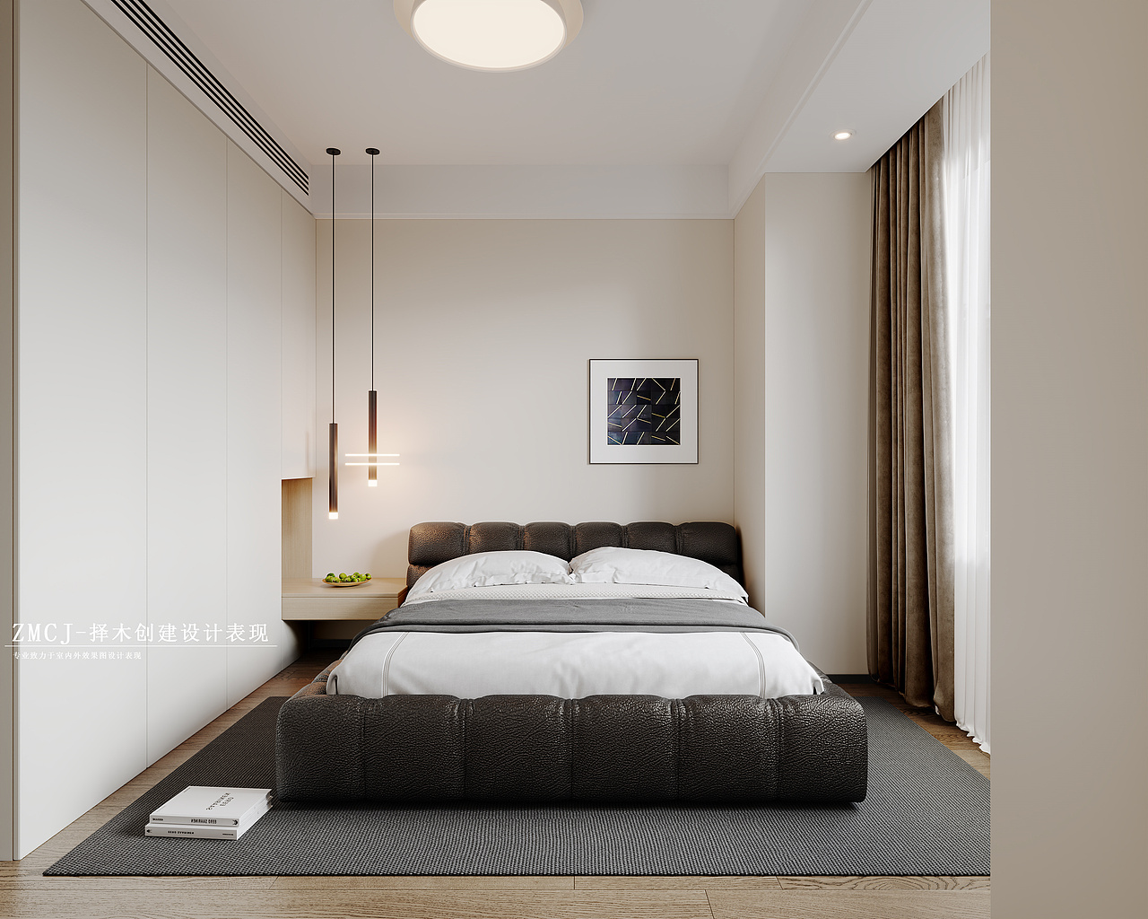 家装-卧室(右边靠窗)