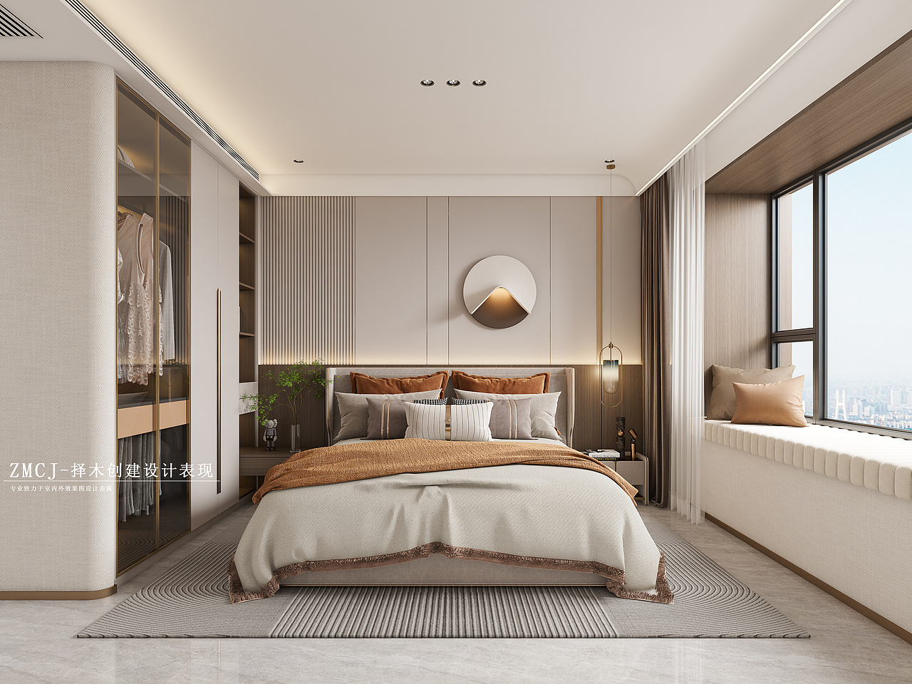 家装-卧室(右边靠窗)