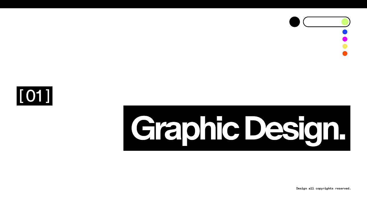 Portfolio 2024 个人作品集