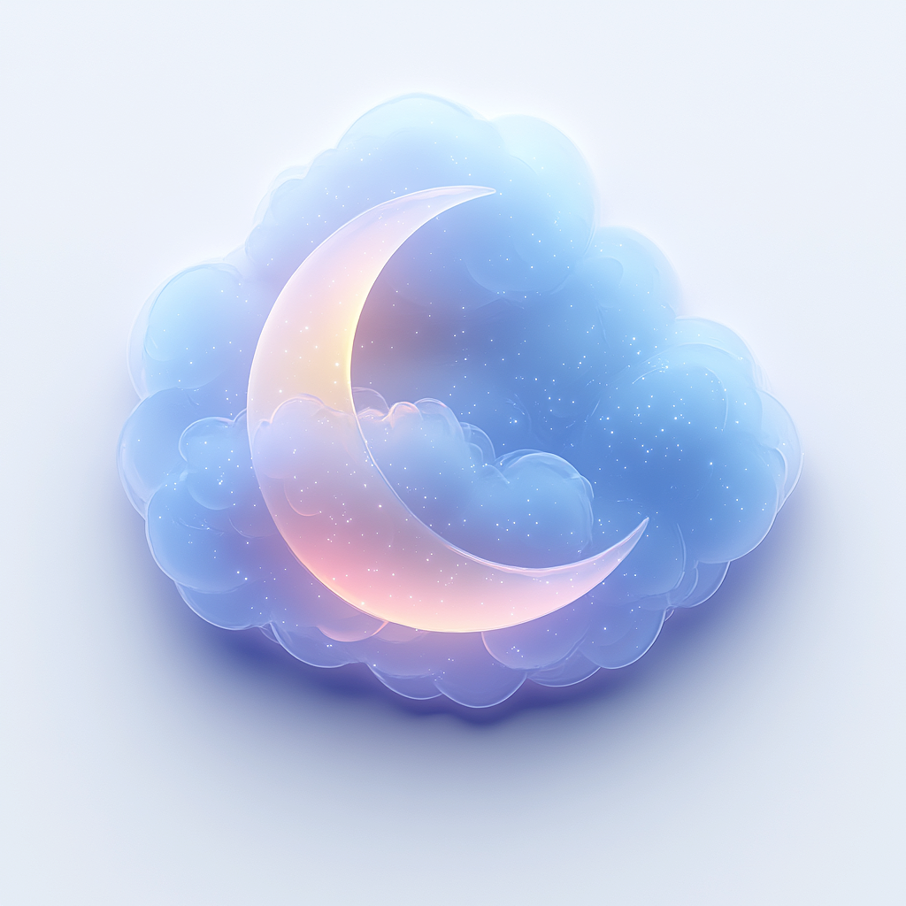 一组梦幻天气图标