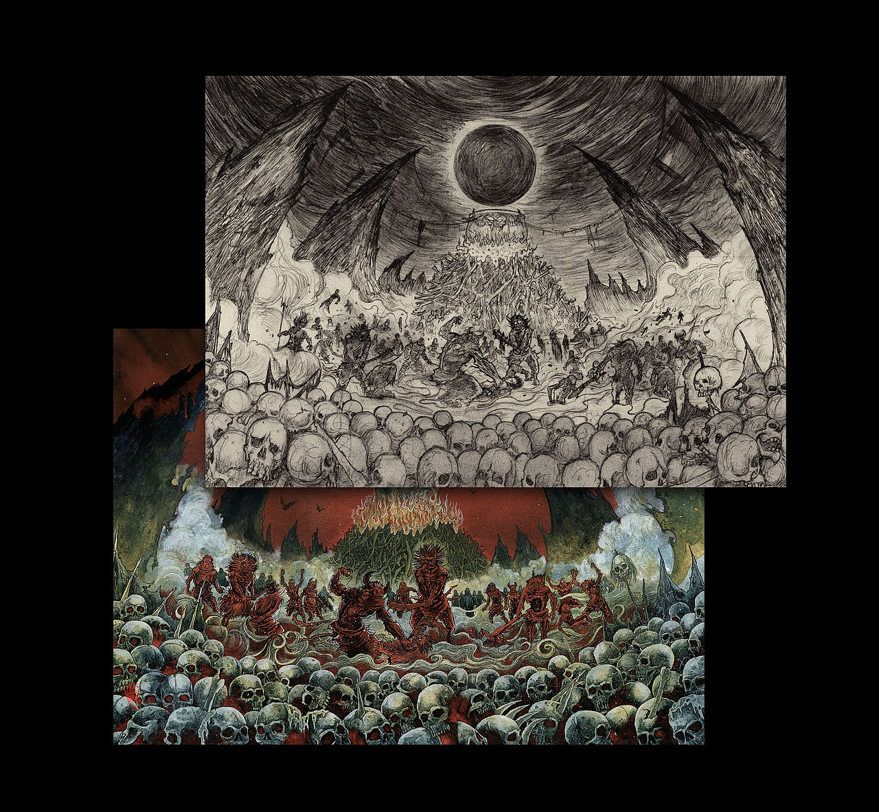 原创手绘《志怪》系列（图ZMzc0Njk3OTIw） - 商业插画 - 站酷设计师弎丈原创素材 - 站酷ZCOOL