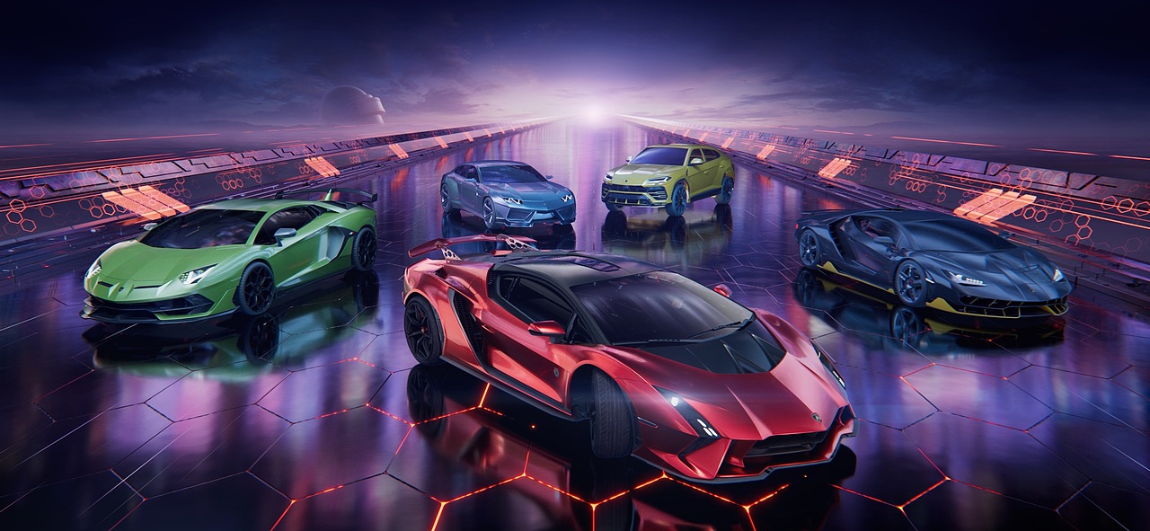 PUBGMx兰博基尼 联名CG