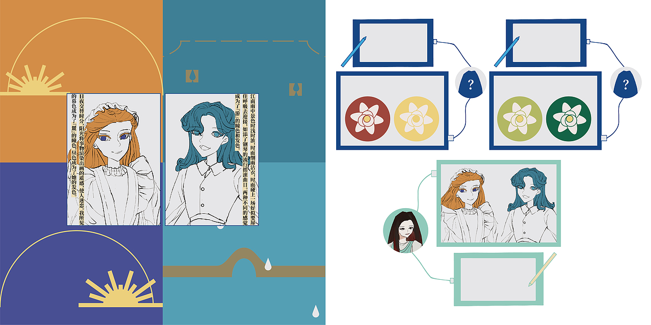 《致此镜像世界的你》 女性玩偶依恋现象的视觉设计（图ZMzc0NzEwOTM2） - 绘本 - 站酷设计师闲枝原创素材 - 站酷ZCOOL