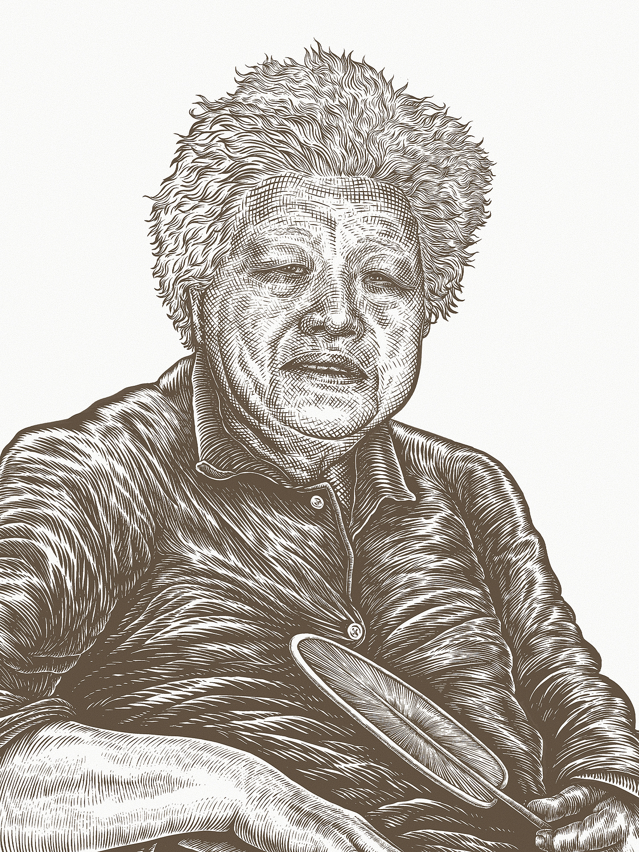 给奶奶画的肖像（图ZMzc0NzE5MTUy） - 创作习作 - 站酷设计师设计所索命3000原创素材 - 站酷ZCOOL