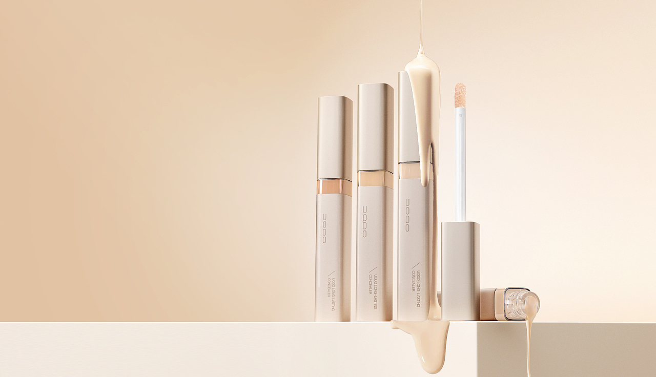 美妆渲染 | UODO 遮瑕渲染 ✖ 愉悦（图ZMzc0NzI1NjM2） - 产品 - 站酷设计师愉悦_Jane原创素材 - 站酷ZCOOL