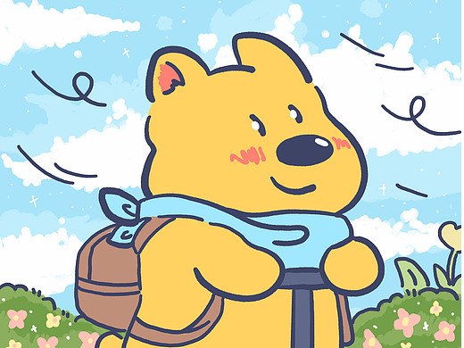 7月绘画的大懒瓜快乐