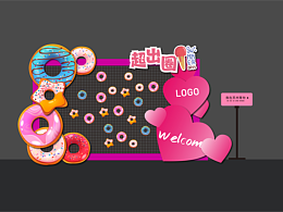 甜甜圈主题美陈