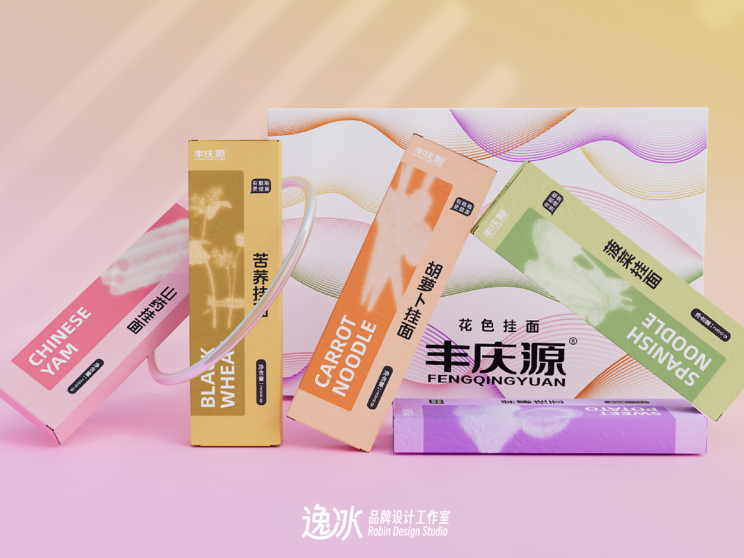 丰庆源集团·五色挂面包装设计