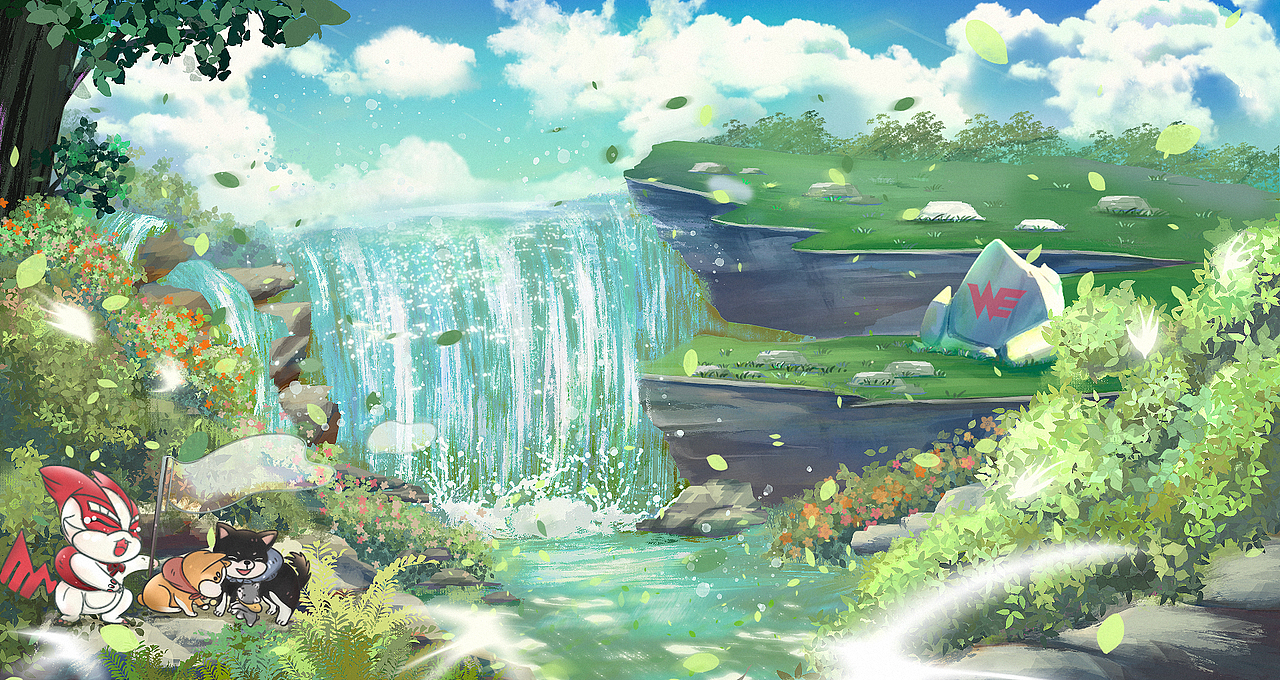 壁纸（图ZMzc0NzM1MTM2） - 商业插画 - 站酷设计师困獸原创素材 - 站酷ZCOOL