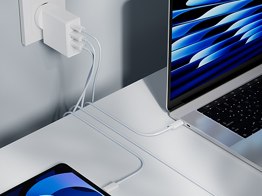 数据线、手机壳产品的渲染