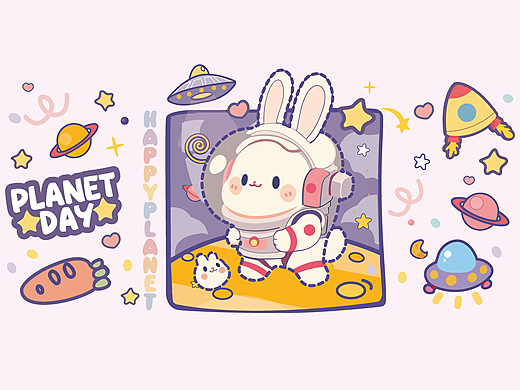 COOKIE DESGIN | 太空兔来咯~